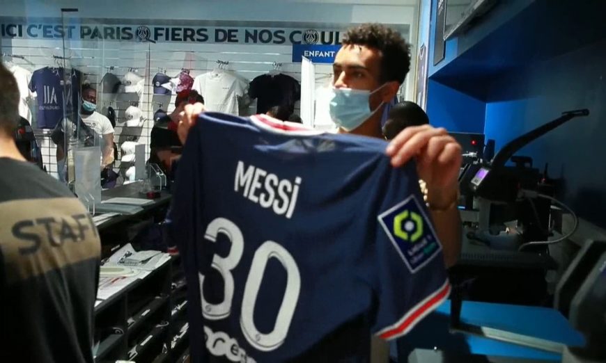 La nueva camiseta de Messi desata el fervor en París ...